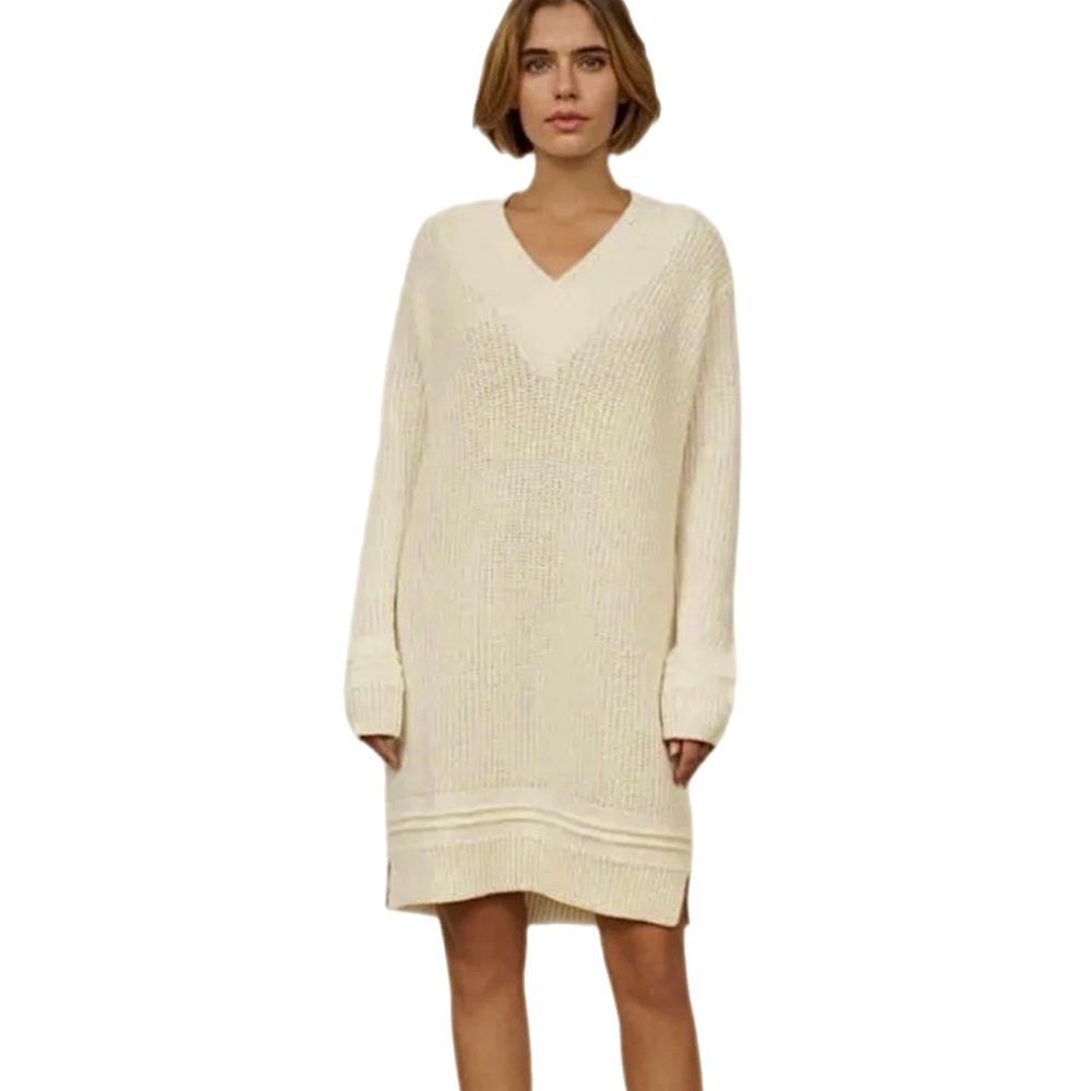 La Ligne Cream Knit Dress